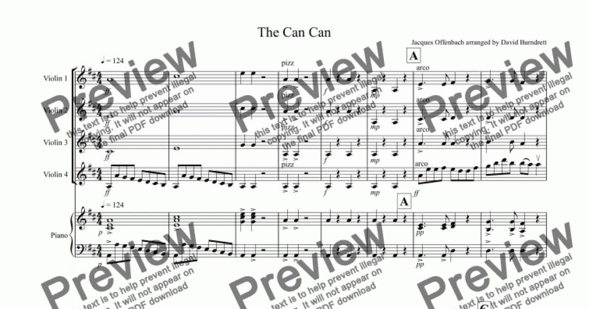Can Can By Offenbach Download