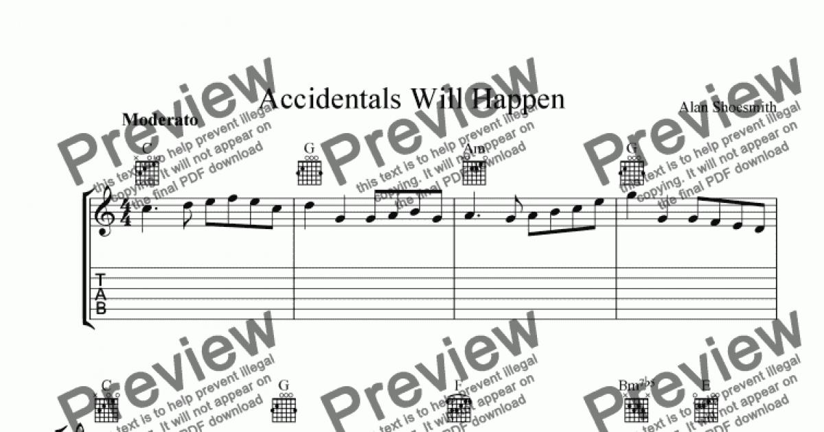 Accidentals In Music Worksheet