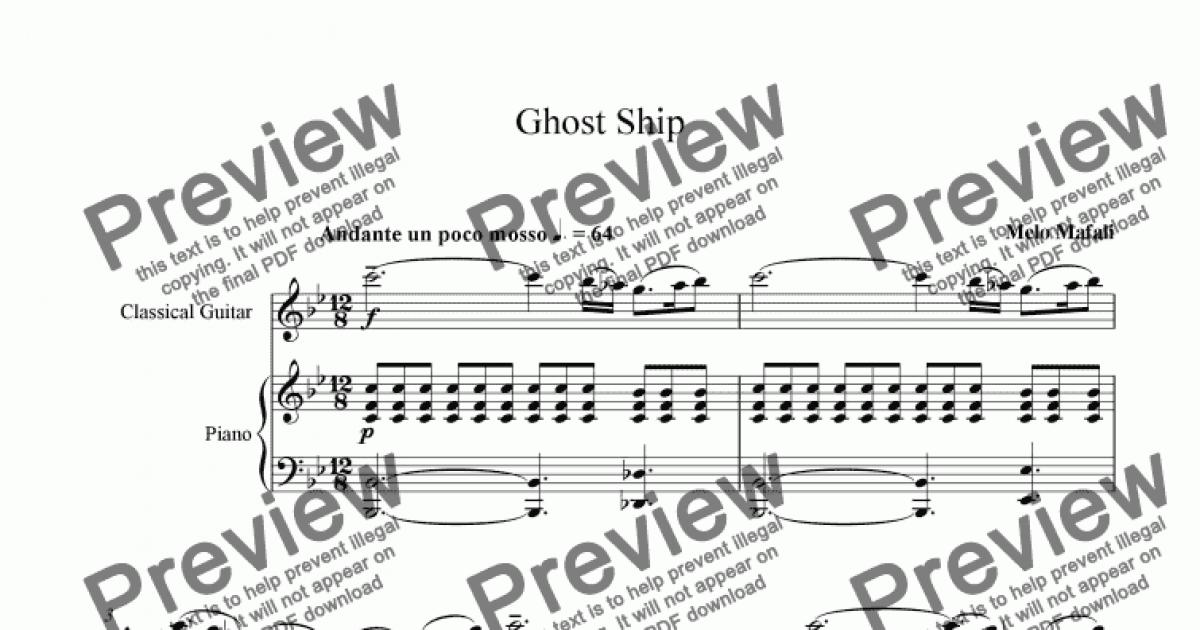 the ghost on the shore chords
