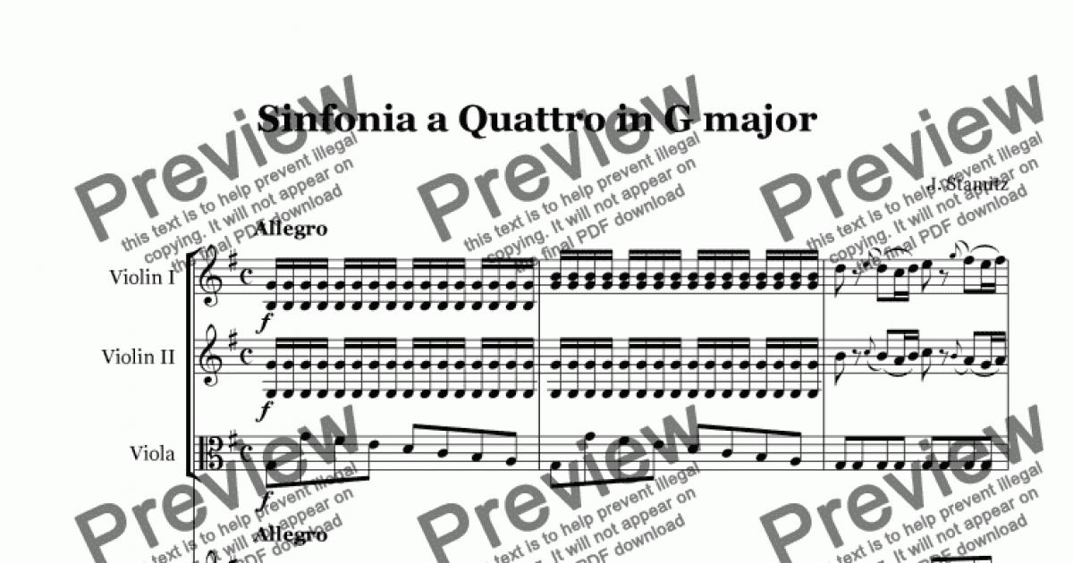 stamitz flute concerto g major pdf