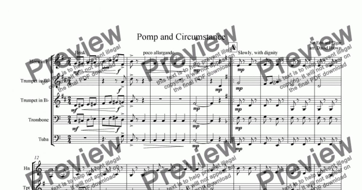 pomp and circumstance download