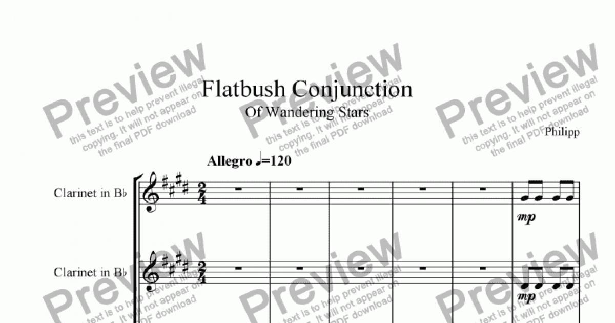 flatbush-conjunction-download-sheet-music-pdf-file