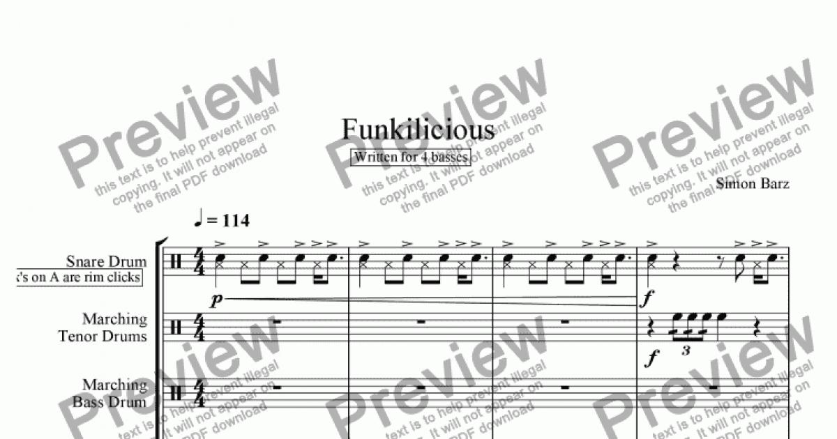 mars marching band pdf music