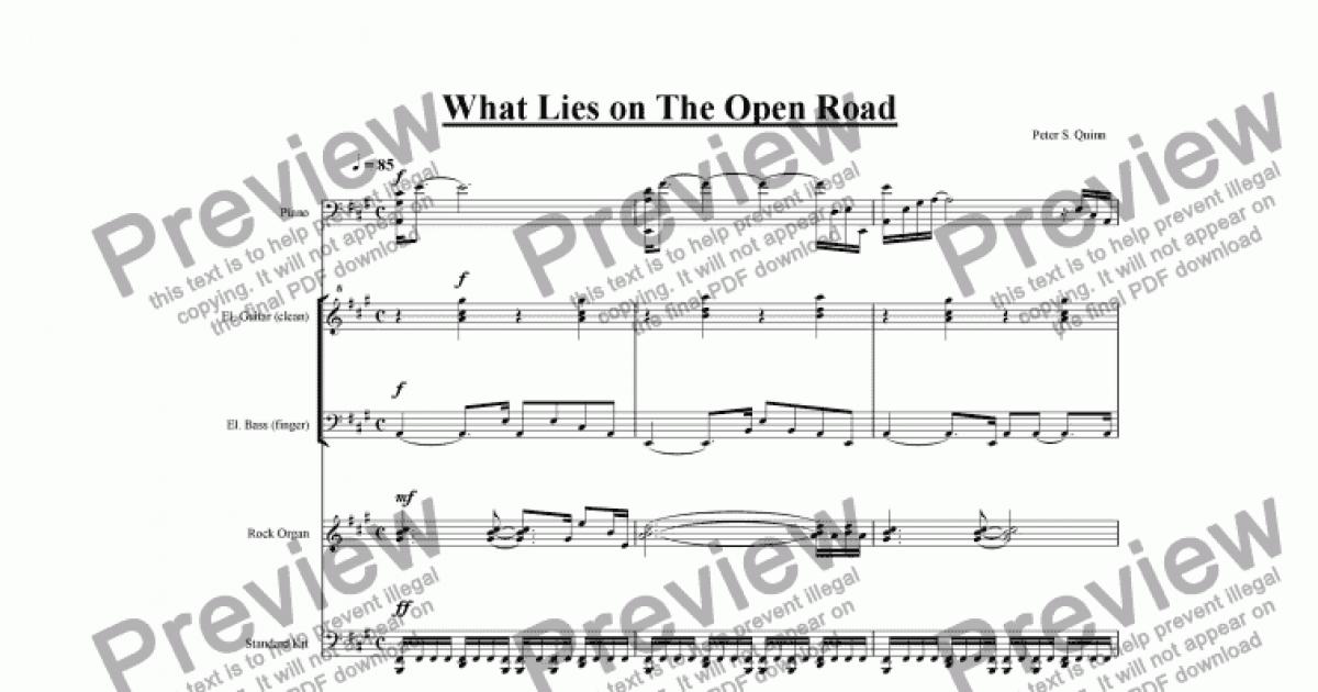 open road lyrics