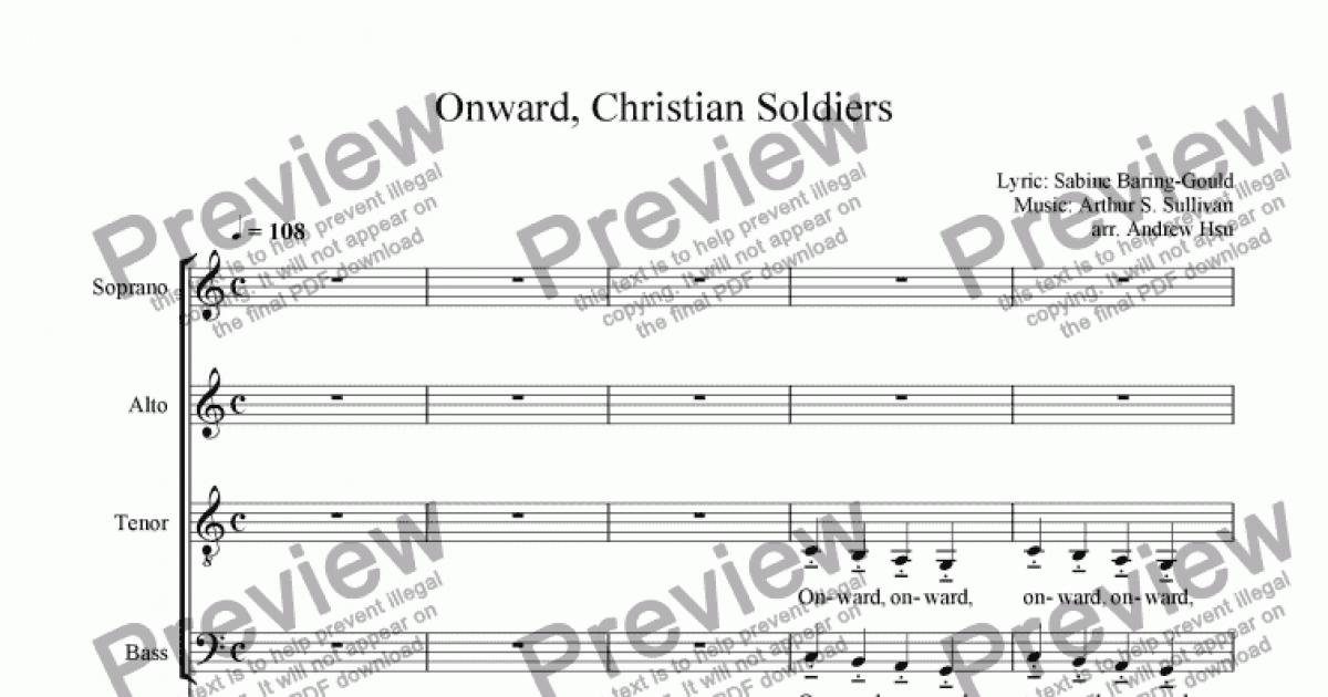 Onward, Christian Soldiers - Choir - Download Sheet Music PDF file