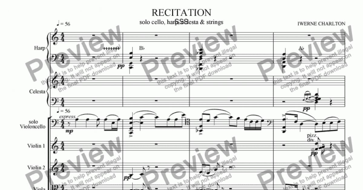 recitation-download-sheet-music-pdf-file