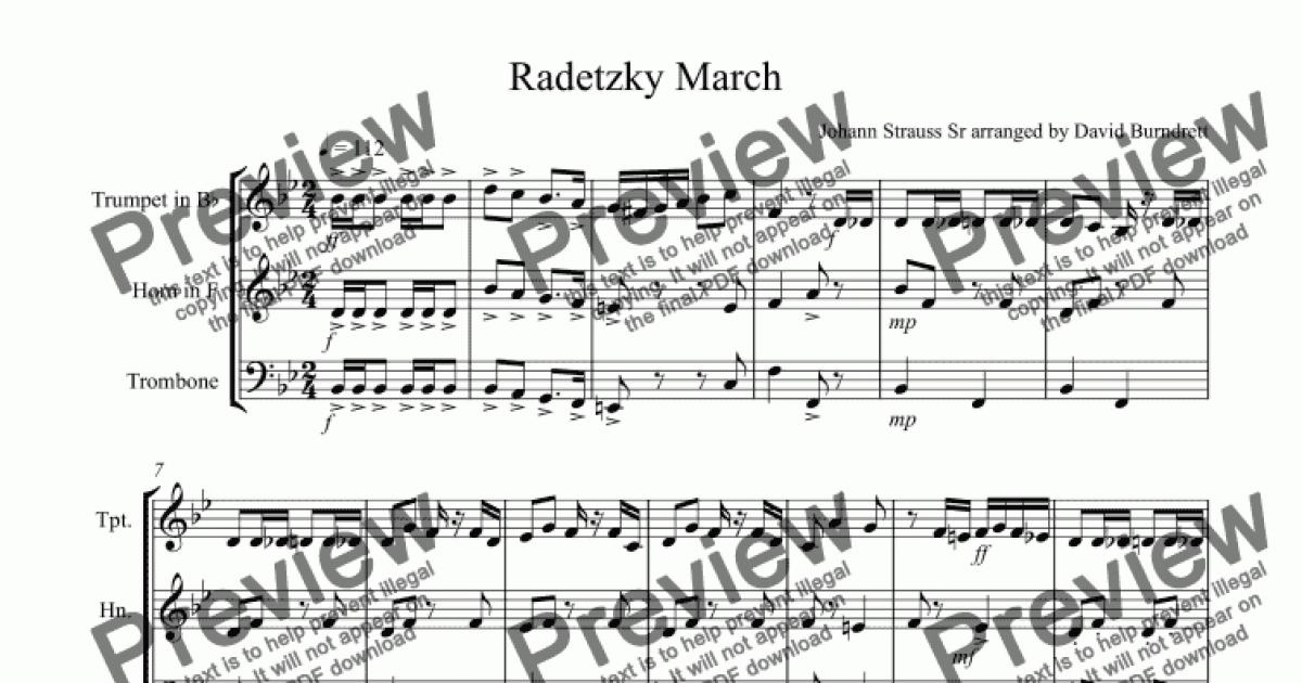 mars marching band pdf music