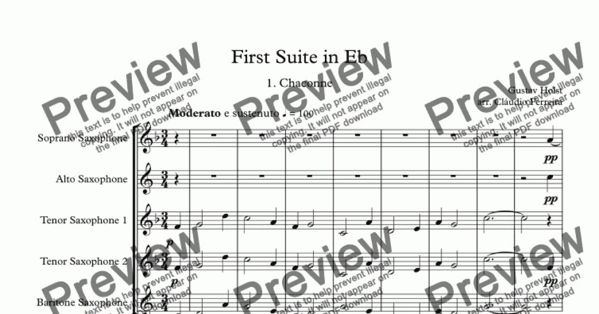 alfred reed first suite for band pdf music