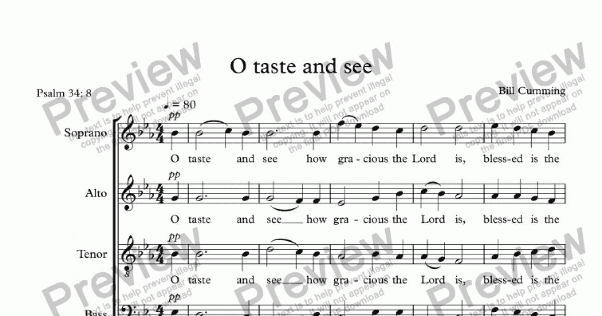 o-taste-and-see-download-sheet-music-pdf-file