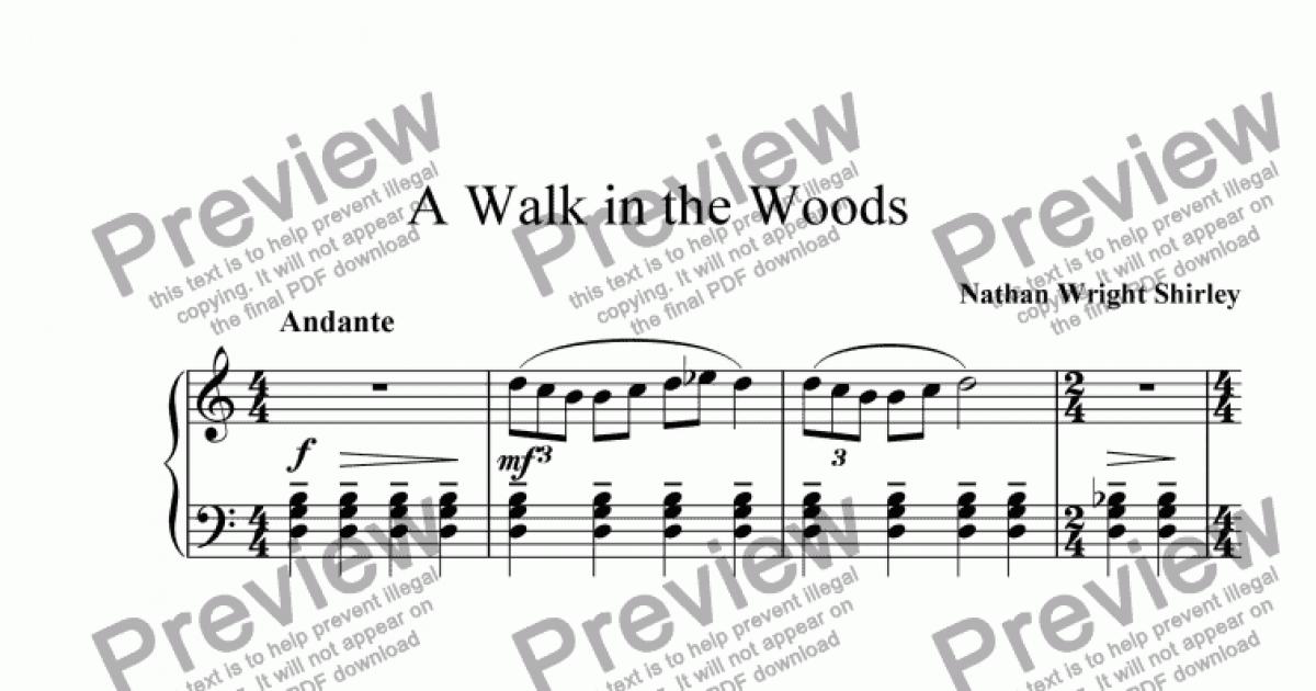 way to the woods composer