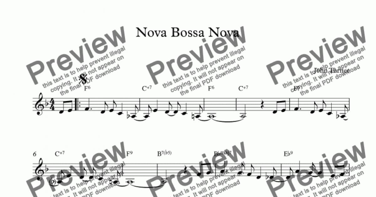 bossa nova free download