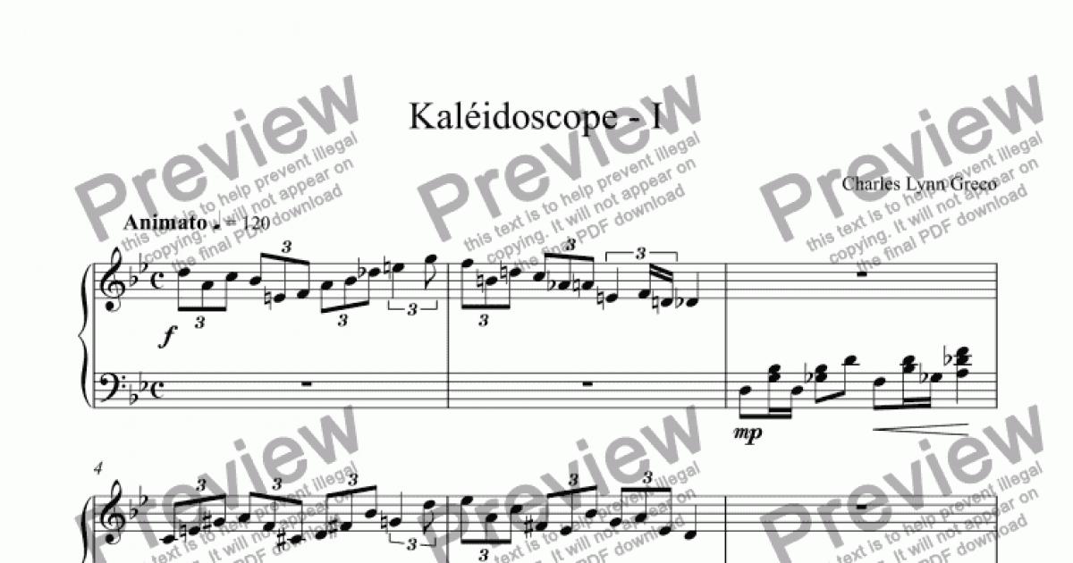 dance kaleidoscope piano