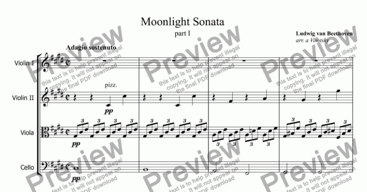moonlight sonata sheet music free pdf download