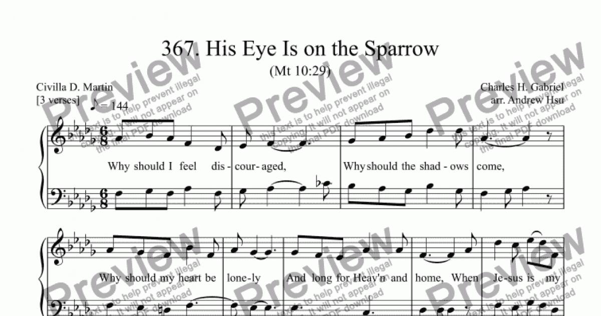 Song his eye is on the sparrow instrumental horedsfeedback