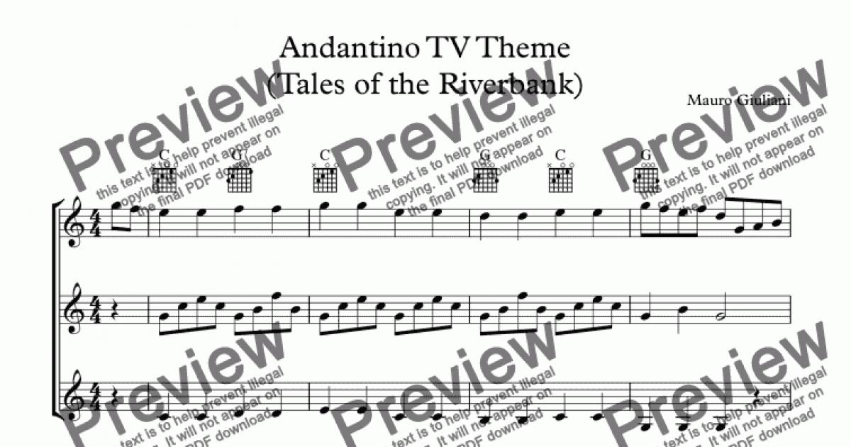 Andantino TV Theme (Tales of the Riverbank) Download