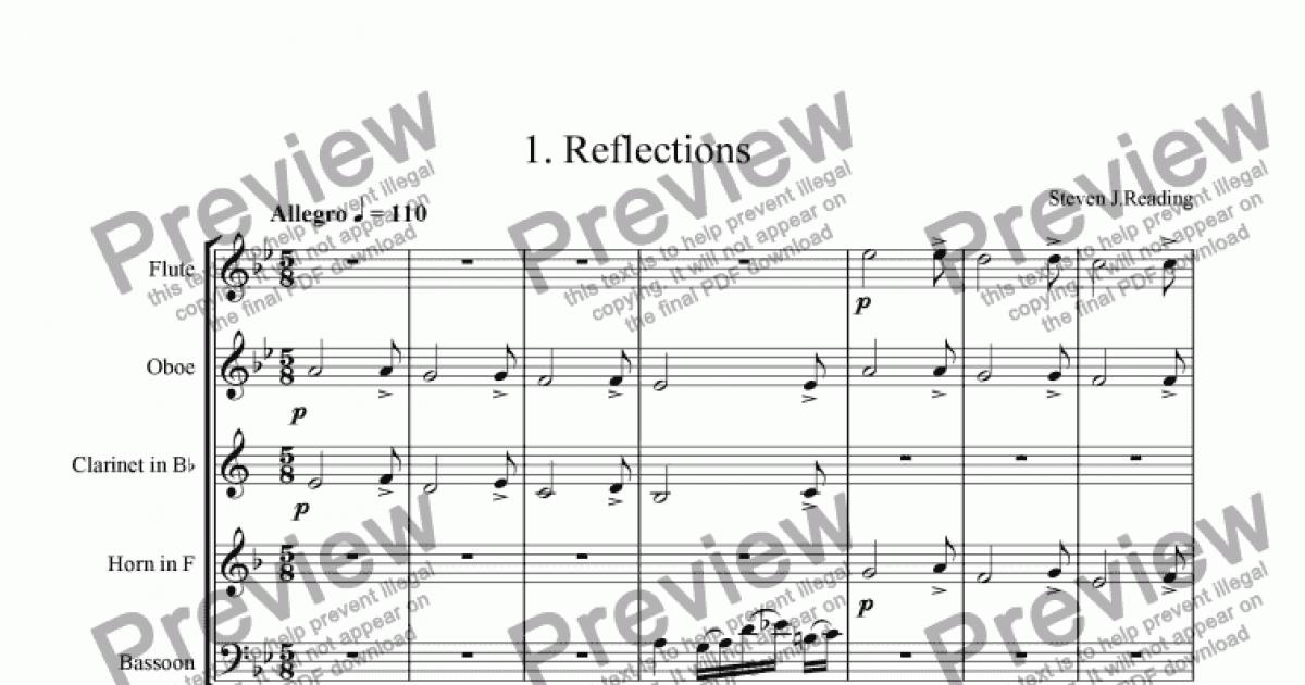 Wind Quintet - Download Sheet Music PDF file