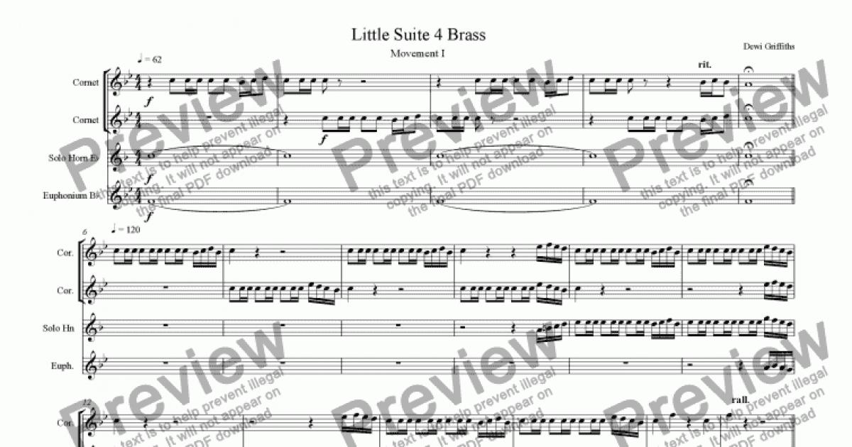 download a little concert suite alfred reed pdf