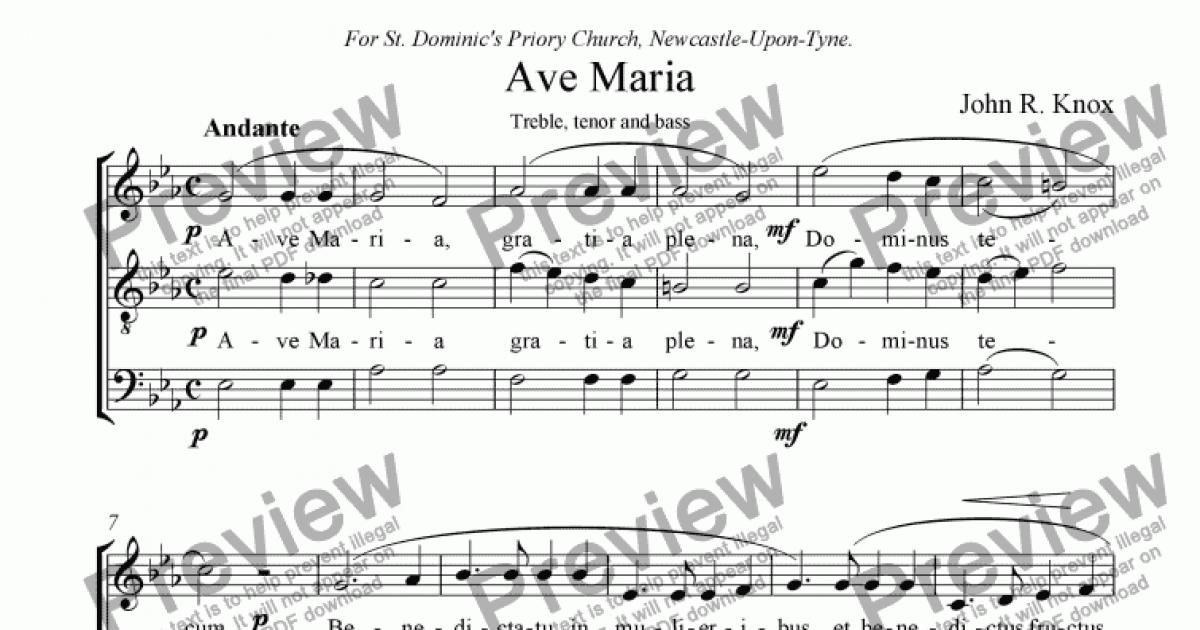 Ave Maria Download Sheet Music Pdf File