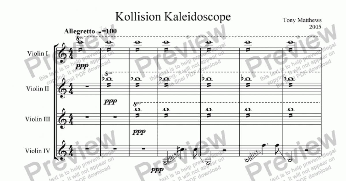 hiromi kaleidoscope sheet music