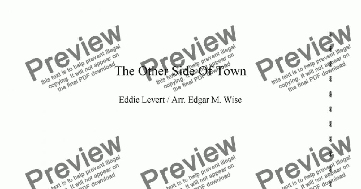 the-other-side-of-town-download-sheet-music-pdf-file