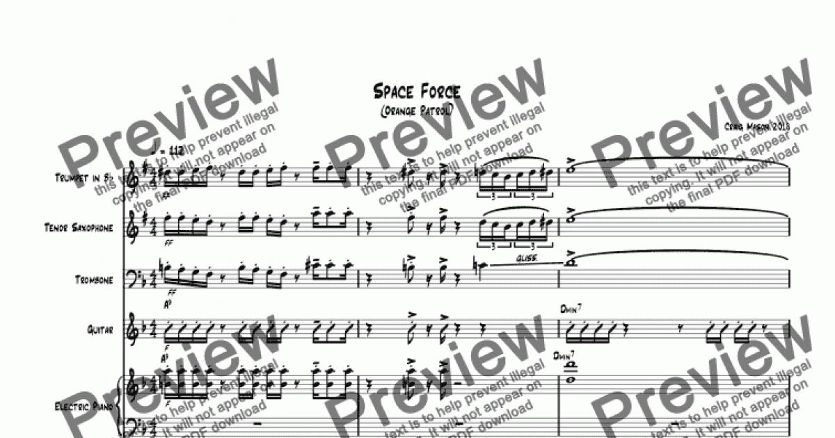 Space Force - Download Sheet Music PDF file