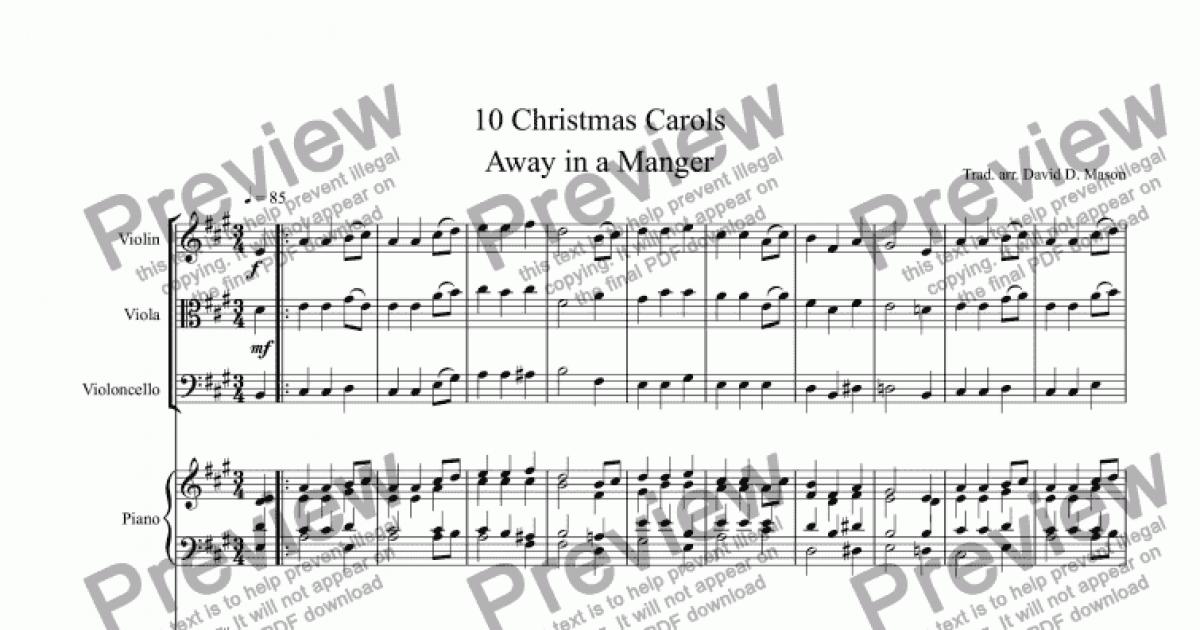 Christmas Carols Download Sheet Music Pdf File