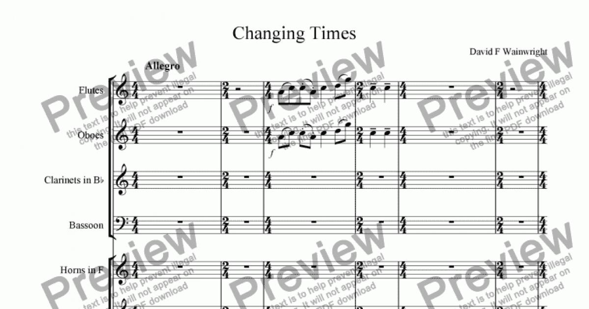 a time for change song