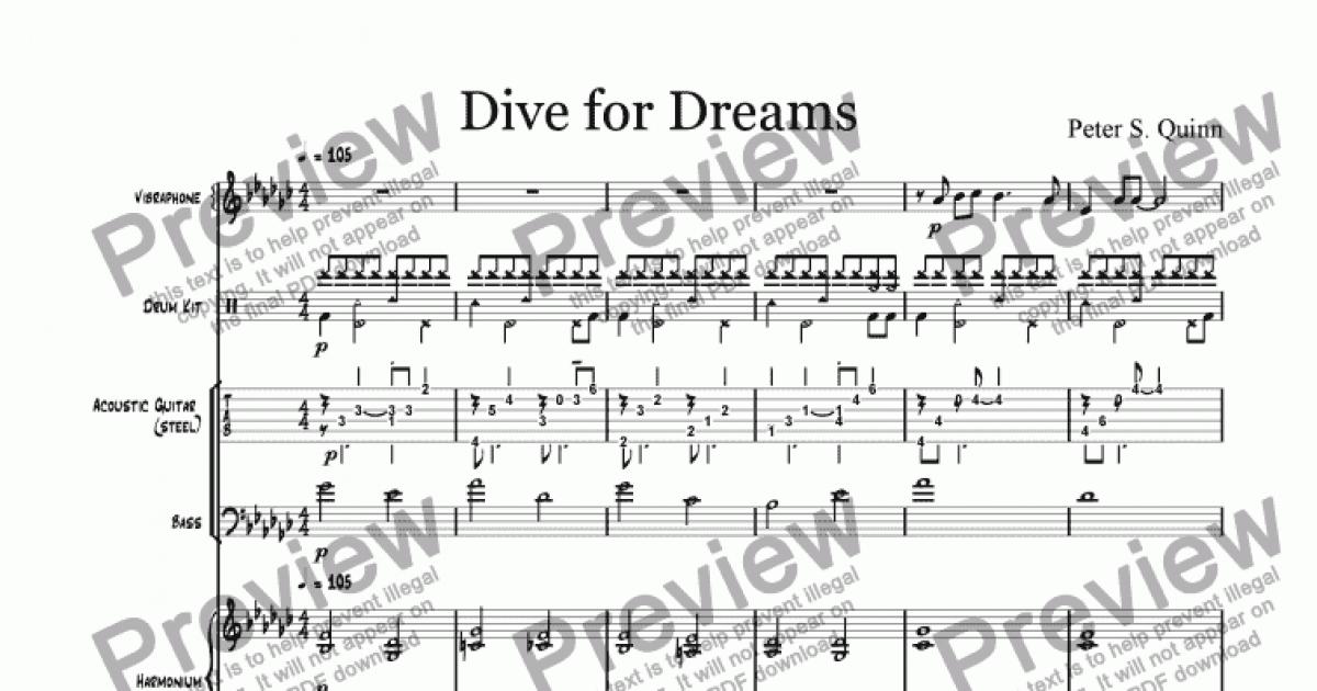 Dive for dreams full poem