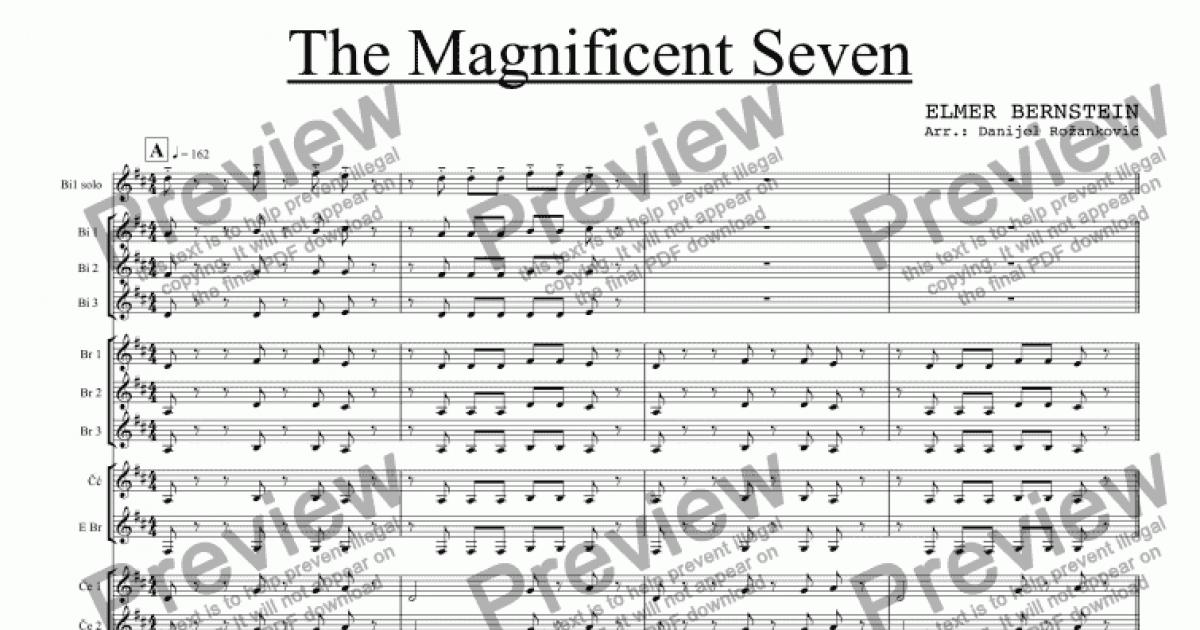 the-magnificent-seven-download-sheet-music-pdf-file