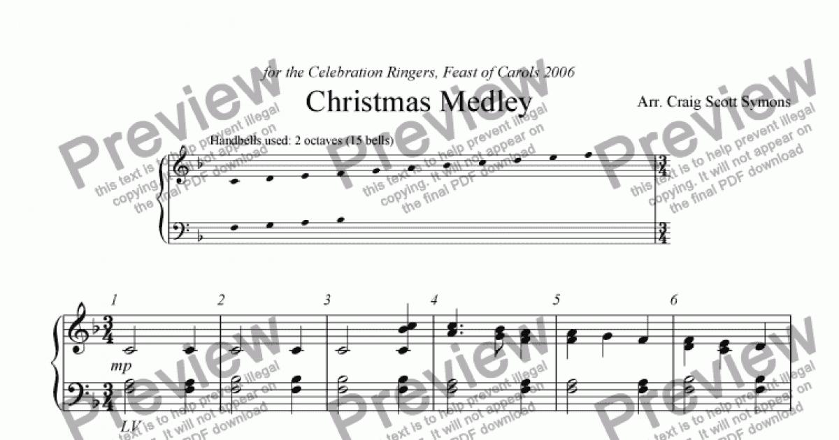 Christmas Medley - Download Sheet Music PDF File