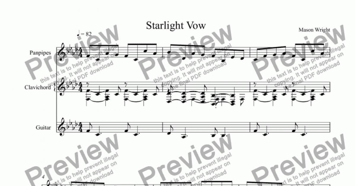 starlight muse violin sheet music