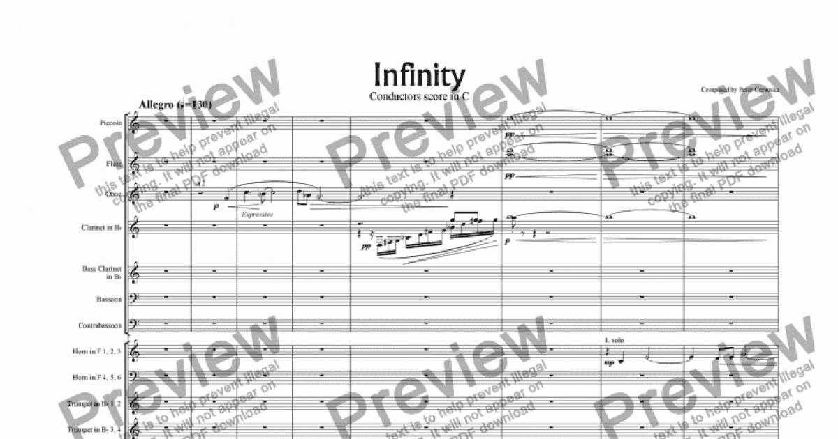 Infiniti piano version