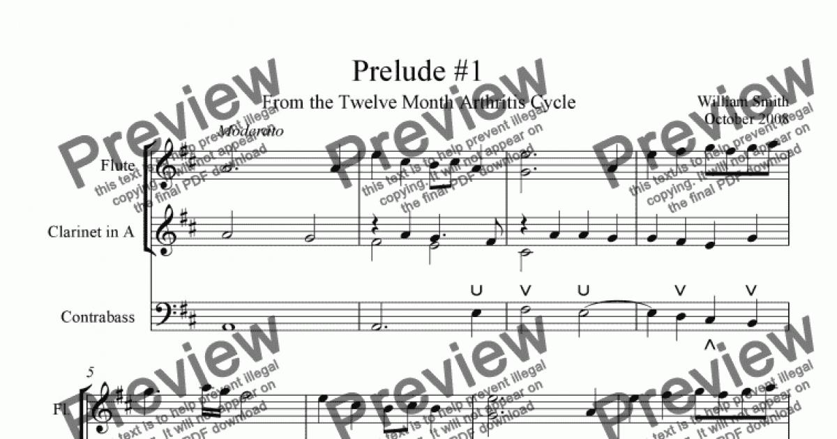 Organ Prelude #1 - Download Sheet Music PDF file