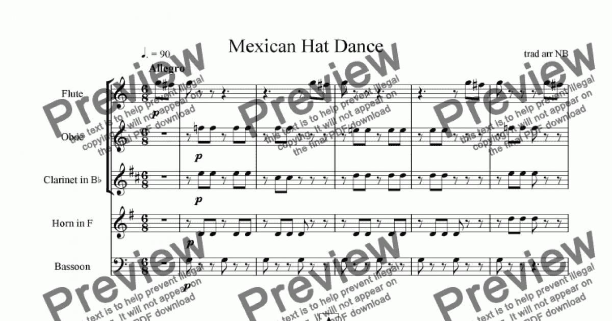 Mexican Hat Dance Download Sheet Music PDF file