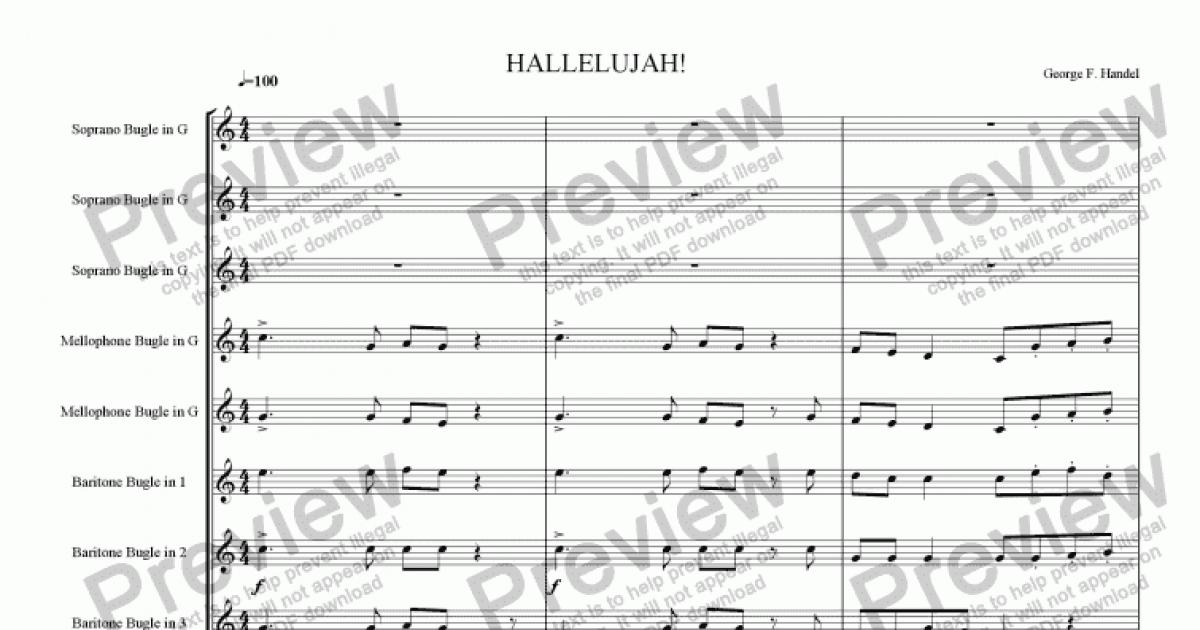 Hallelujah - Download Sheet Music PDF file