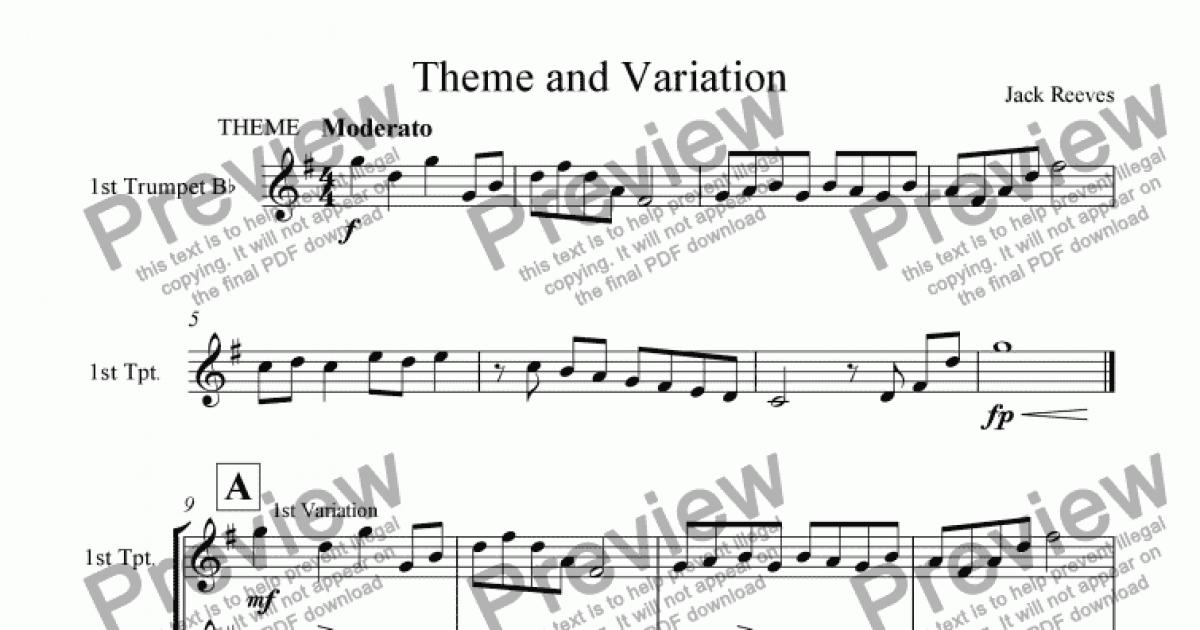 theme-and-variation-download-sheet-music-pdf-file