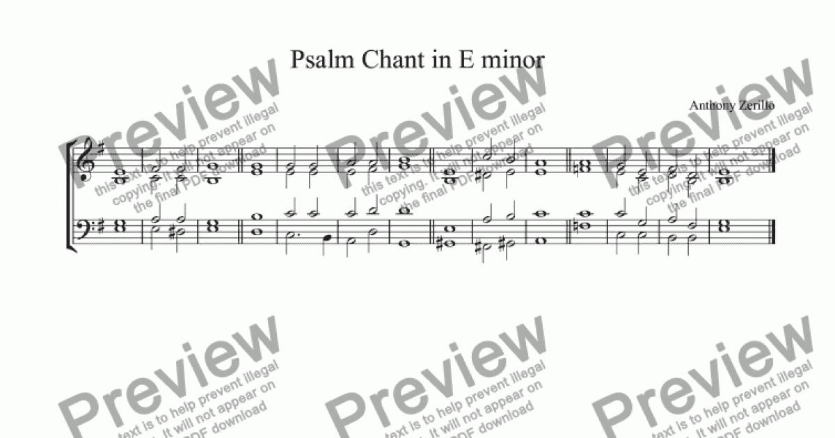 anglican chants free download