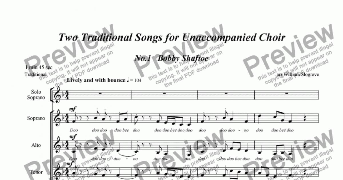 two-traditional-songs-download-sheet-music-pdf-file