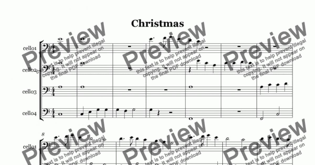 Christmas - Download Sheet Music PDF file