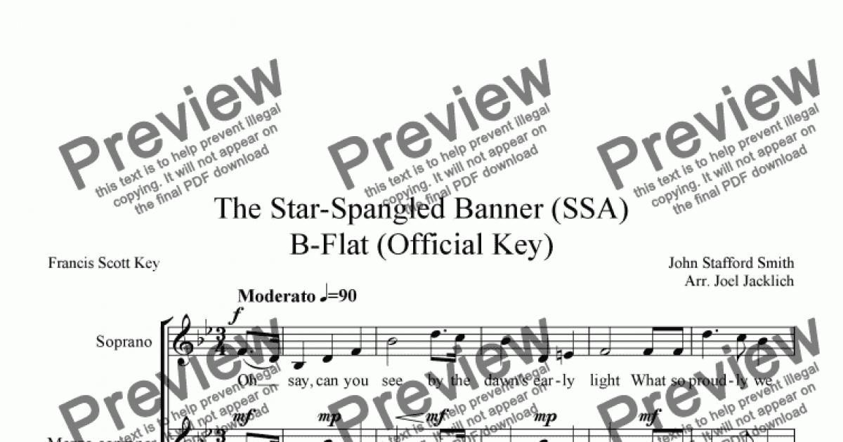 Star Spangled Banner for String Quartet - Easy/Elementary by John Stafford  Smith - String Quartet - Digital Sheet Music