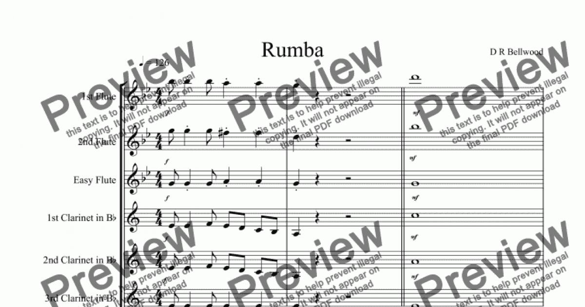 Rumba Download Sheet Music PDF file