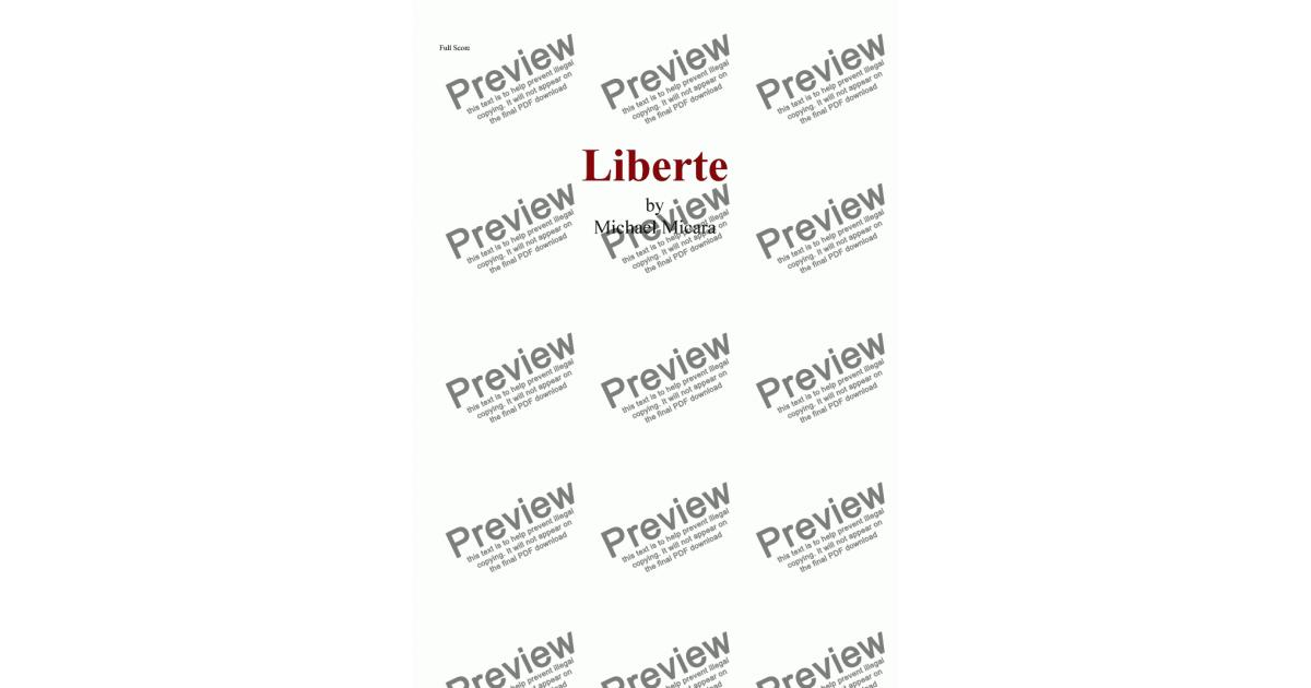 free downloads Liberte