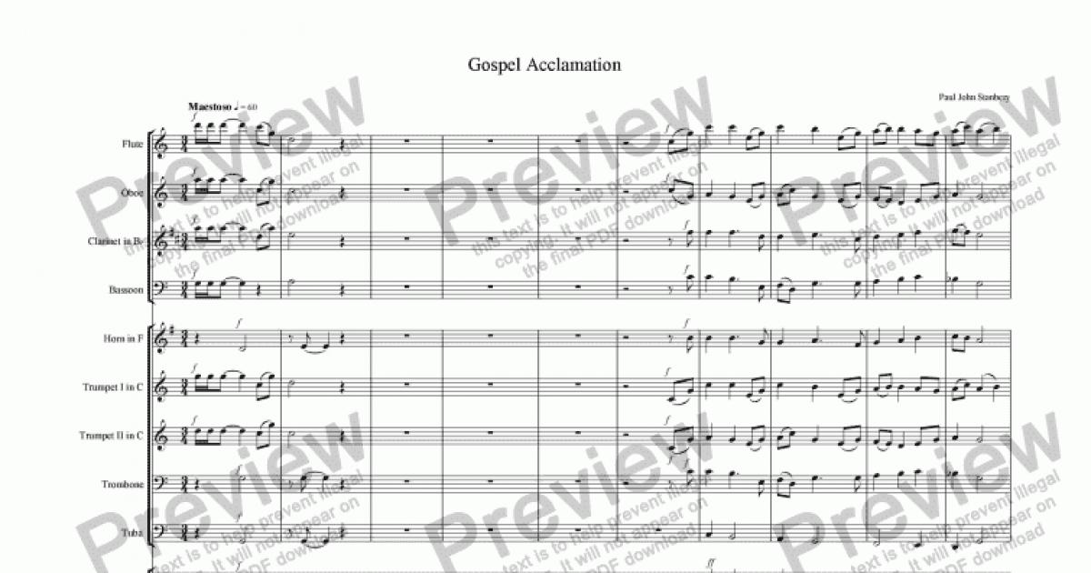 gospel songbook pdf
