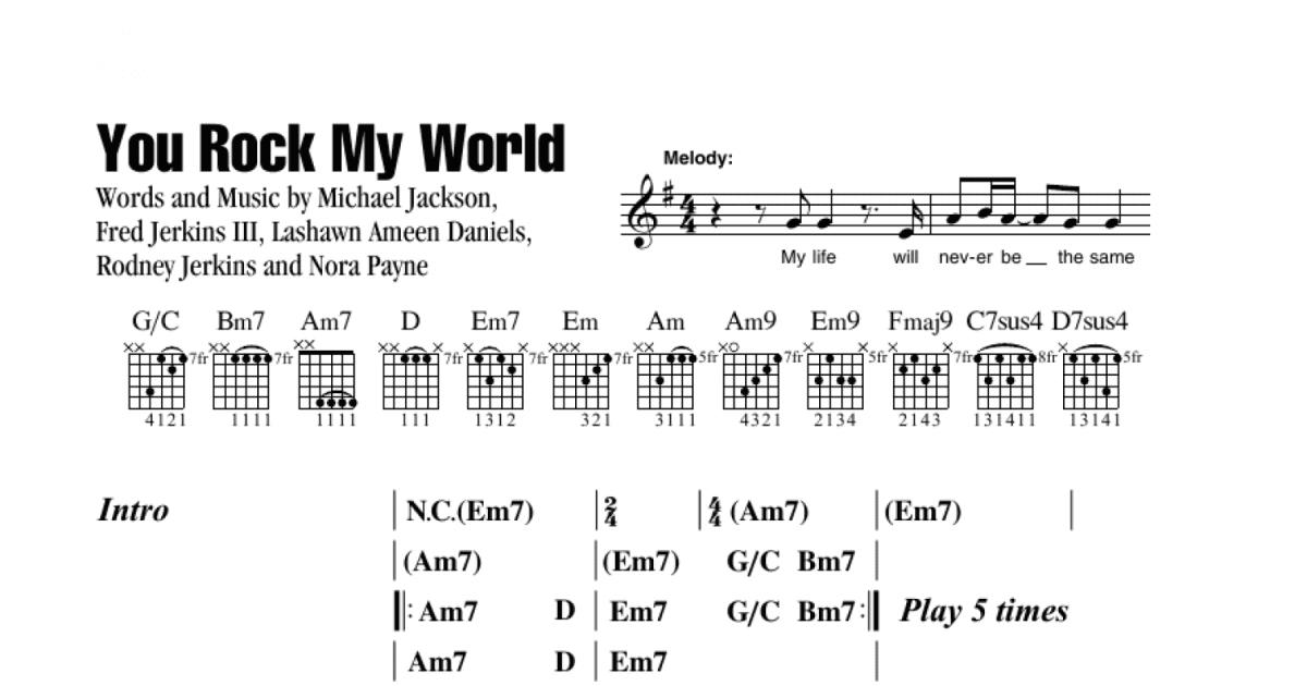 you-rock-my-world-guitar-chords-lyrics-print-sheet-music-now