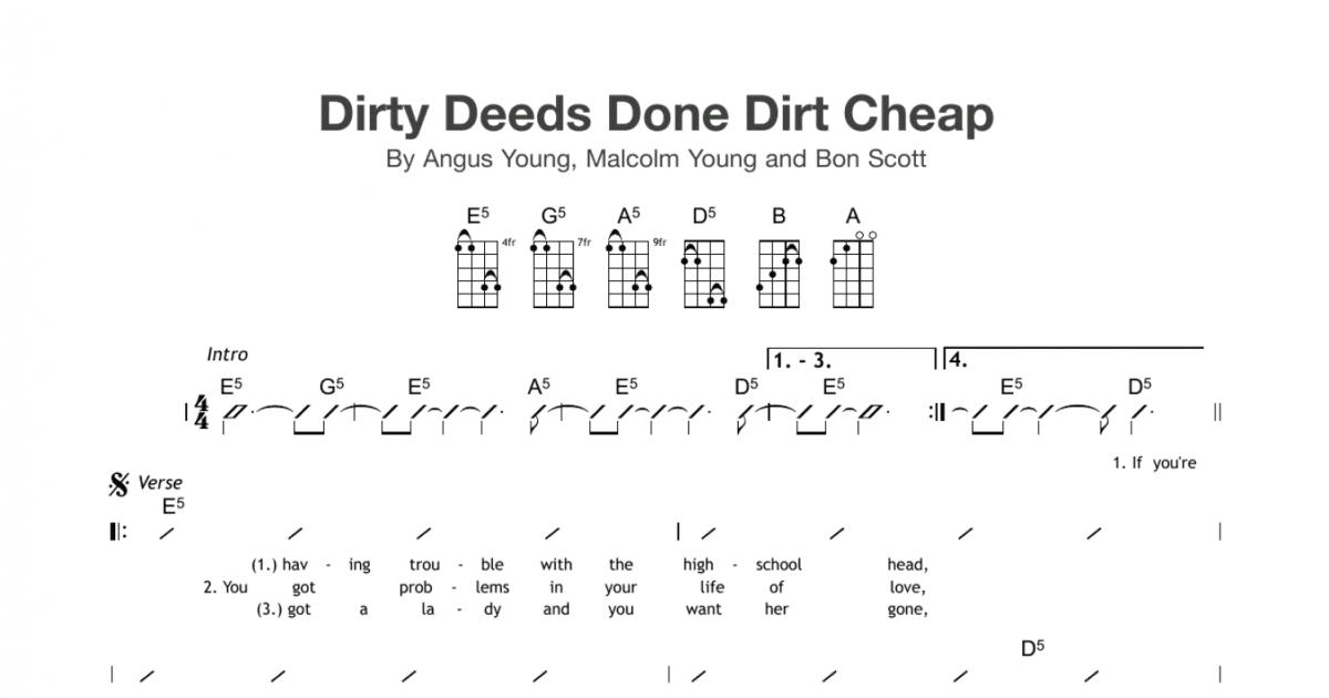 dirty-deeds-done-dirt-cheap-ukulele-chords-lyrics-sheet-music