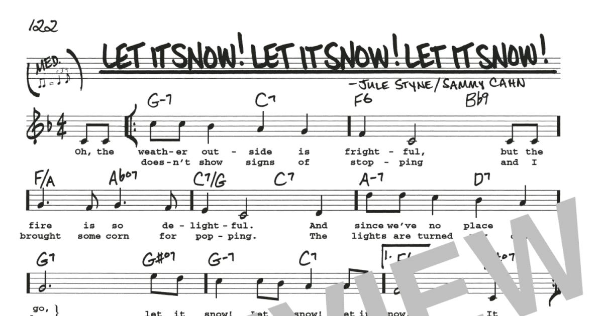 who wrote let it snow lyrics
