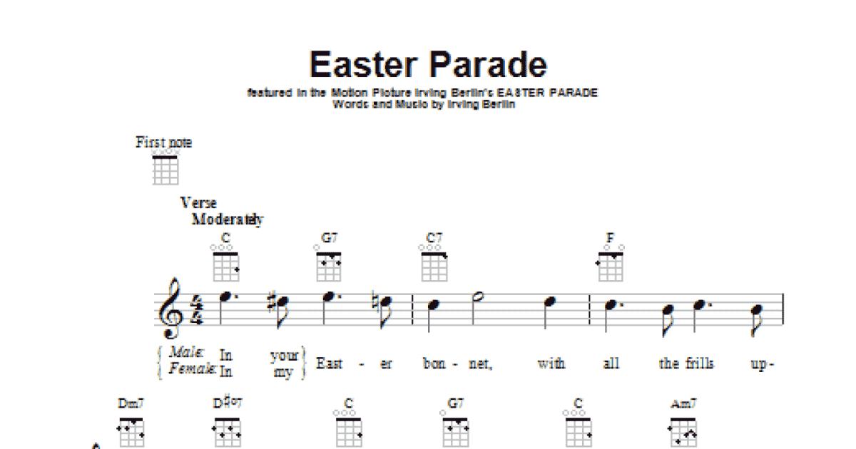 Easter Parade (Ukulele) Print Sheet Music Now