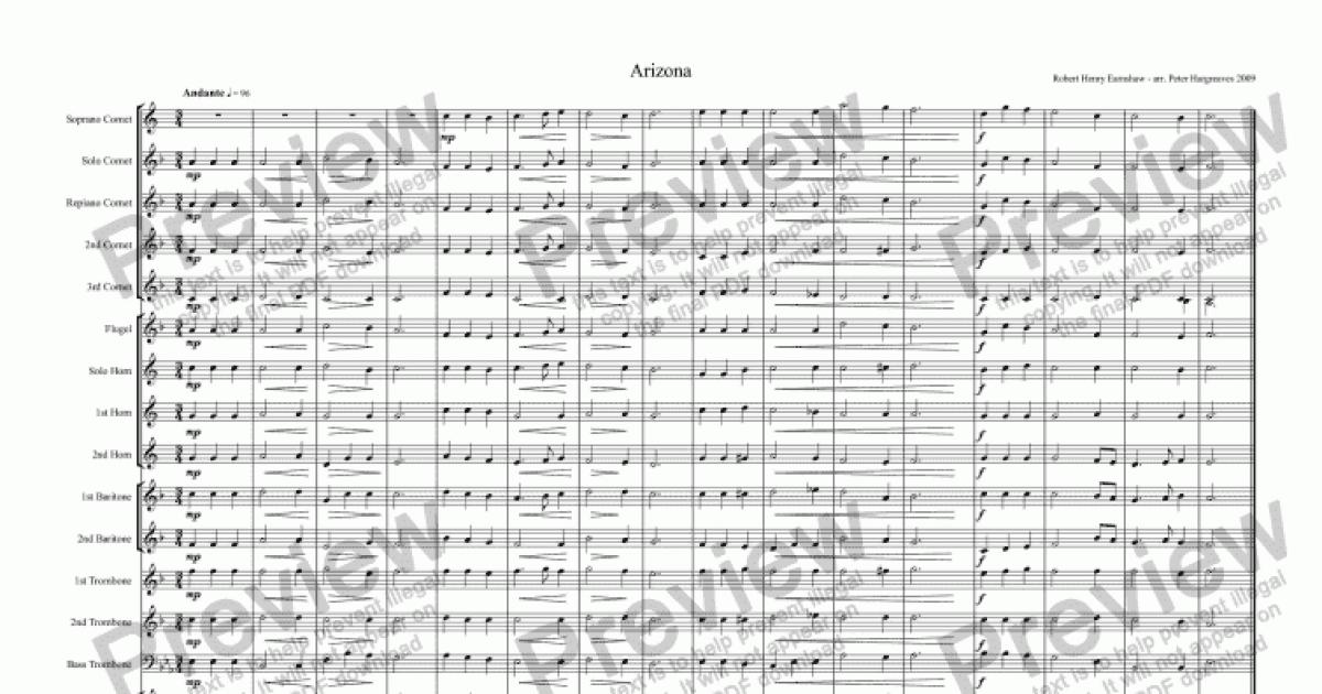 Arizona Download Sheet Music PDF file