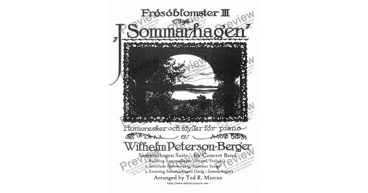 Under Midnight Sun (Gratulation from Frosoblomster) - Sheet Music