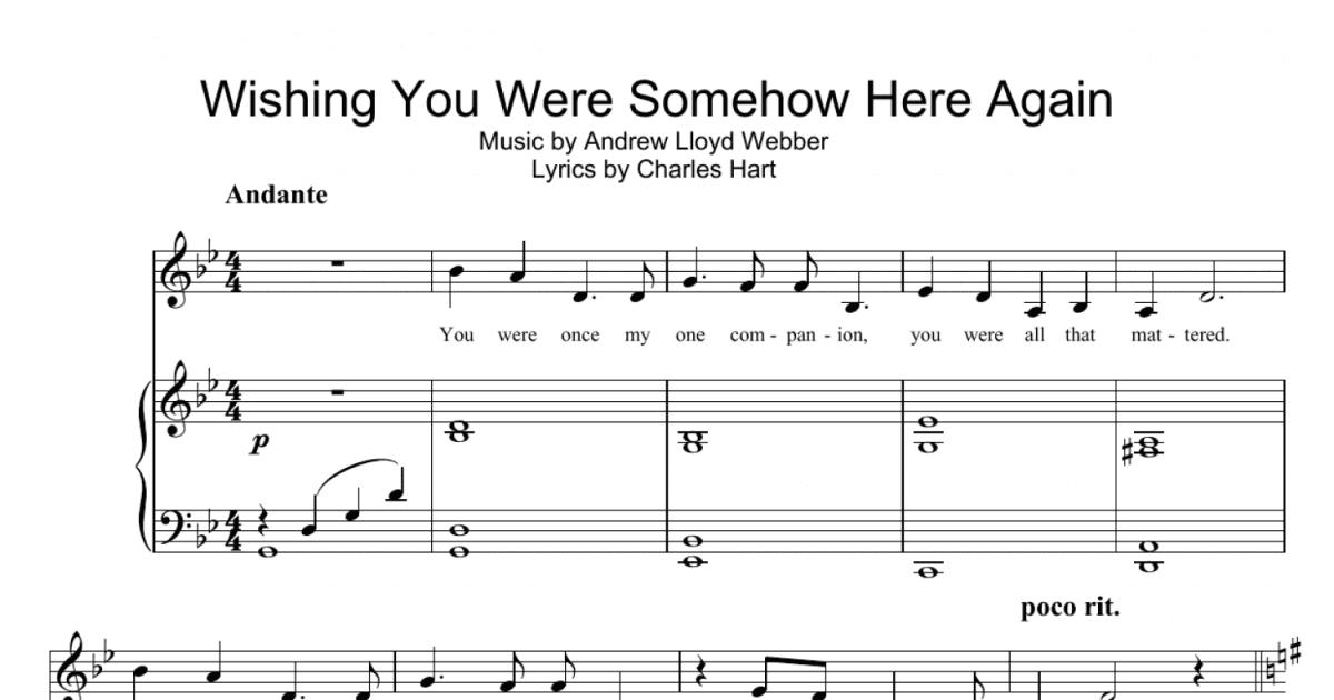 wishing you were somehow here again lyrics –